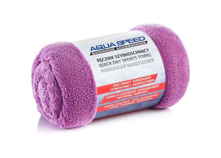 Pyyhe Aqua-speed Dry Coral 350g 50x100 kuvasuurennos