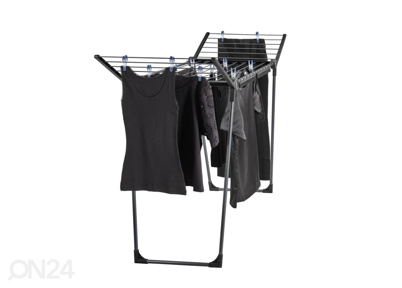 Pyykinkuivausteline Leifheit Pegasus 150 Black Diamond kuvasuurennos