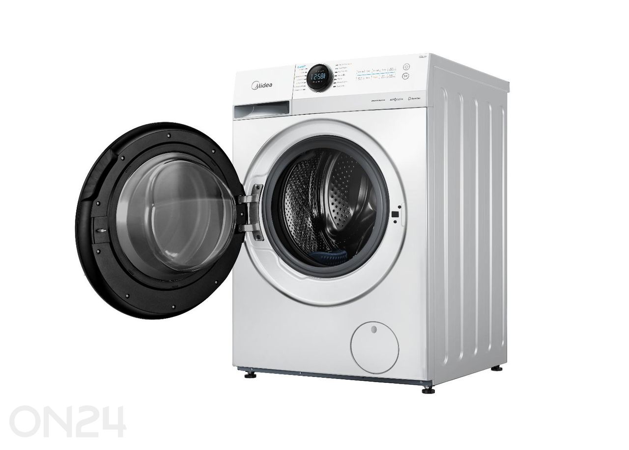 Pyykinpesukone‑kuivaaja Midea MF200D80WB/W‑HR, Wi‑Fi, valkoinen kuvasuurennos