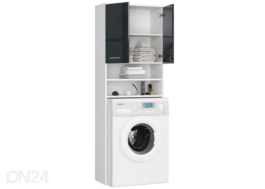 Pyykkikone kaappi kuvasuurennos