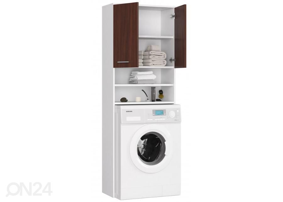 Pyykkikone kaappi kuvasuurennos