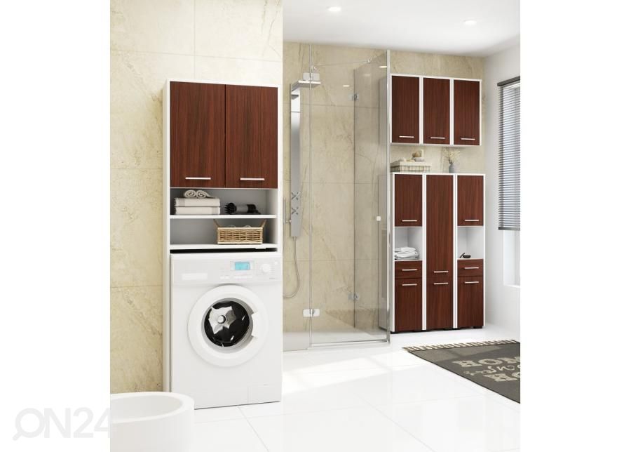 Pyykkikone kaappi kuvasuurennos