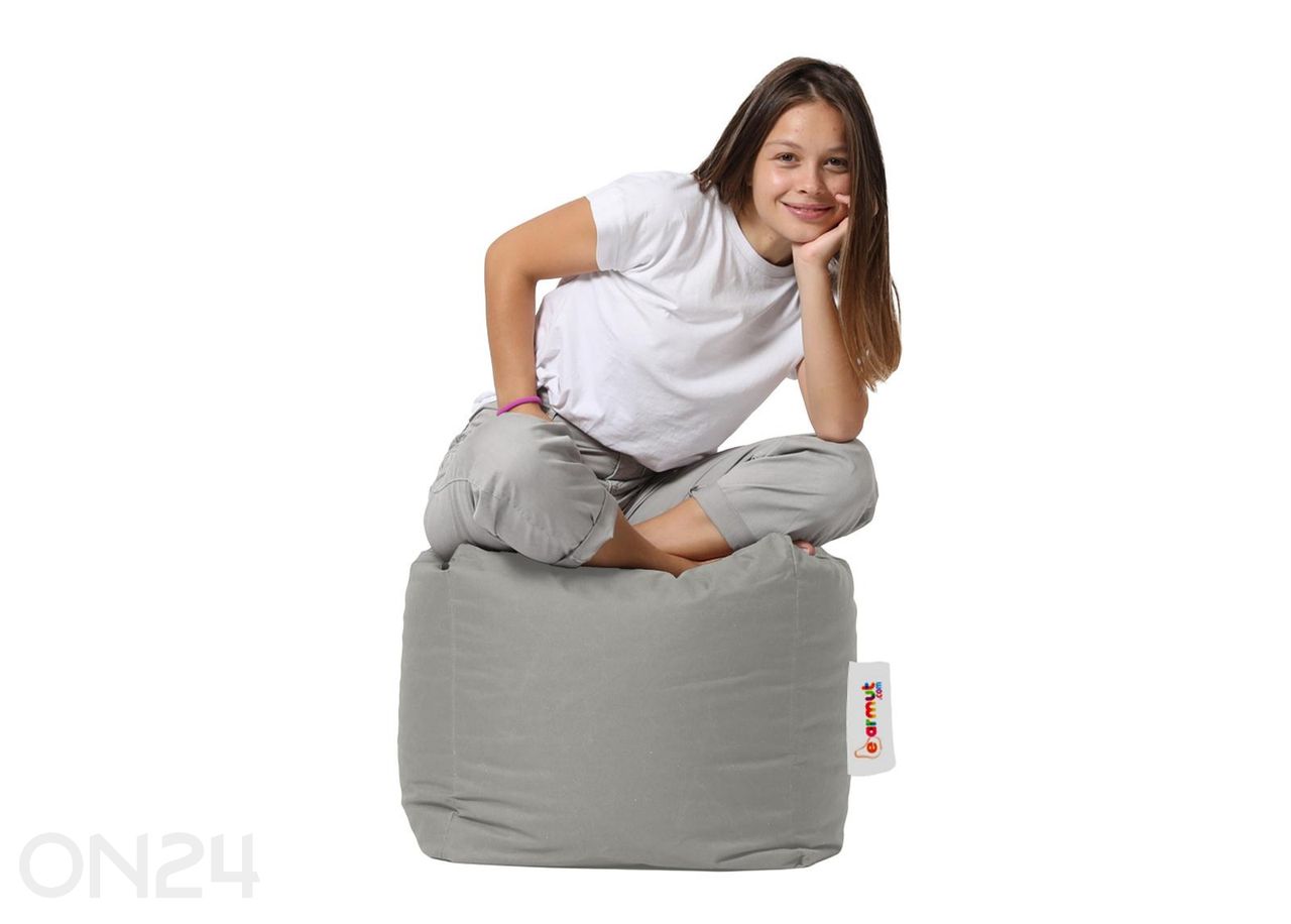 Rahi ulkotiloihin Square Pouf kuvasuurennos