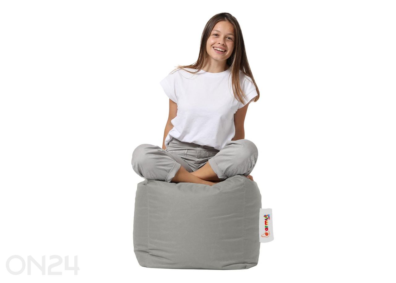 Rahi ulkotiloihin Square Pouf kuvasuurennos