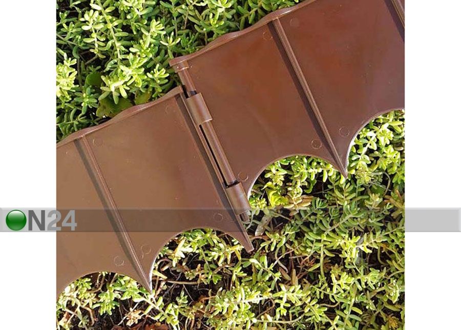 Rajausreuna Plastbort Edge 18x60 cm 5 kpl kuvasuurennos