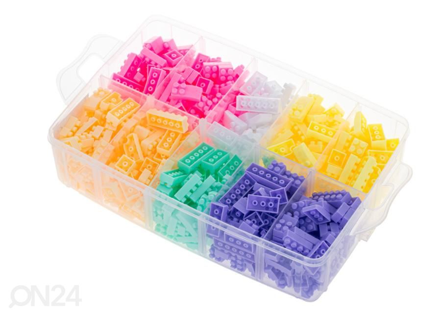 Rakennuspalikat BOX, 580 osaa, pastellisävyiset kuvasuurennos