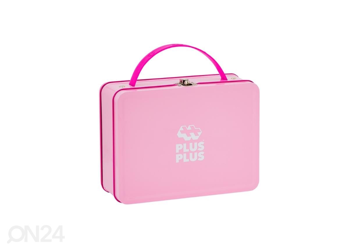 Rakennuspalikat PlusPlus BIG metallisalkussa, Pastell mix, 70 kpl kuvasuurennos