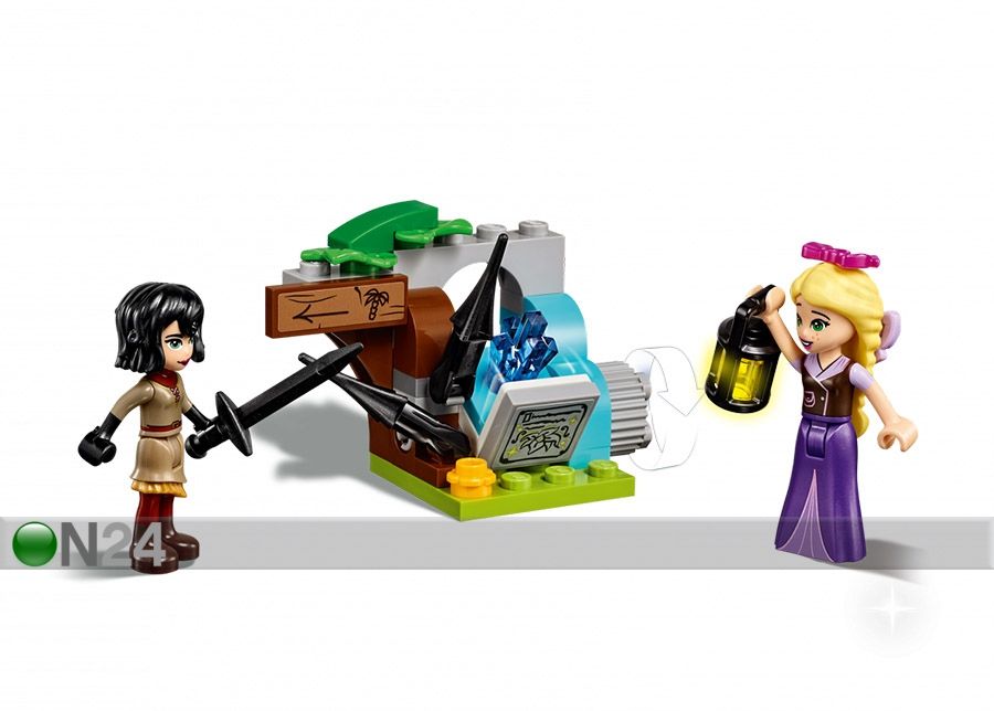 Rapunzelin liikkuva perävaunu LEGO Disney kuvasuurennos