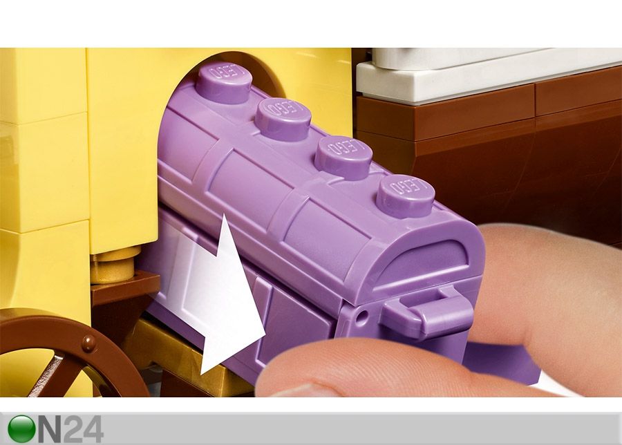 Rapunzelin liikkuva perävaunu LEGO Disney kuvasuurennos