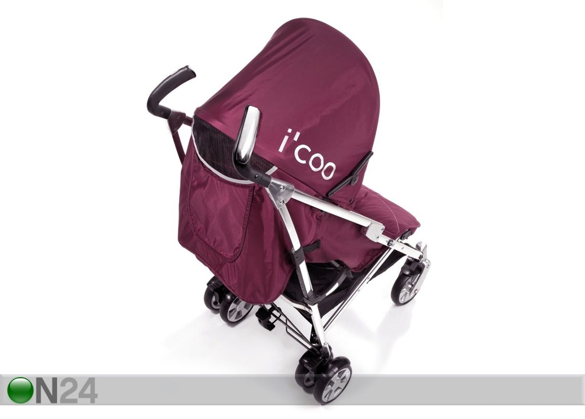 Rattaat I´COO PLUTO plum kuvasuurennos