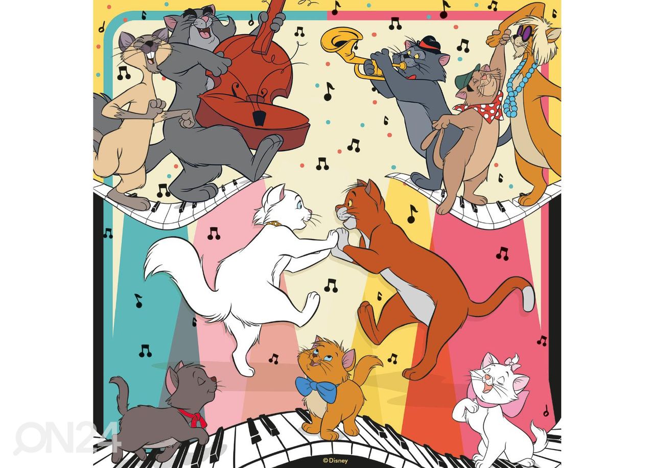 Ravensburger palapeli 3x49 kpl Disney hahmot kuvasuurennos