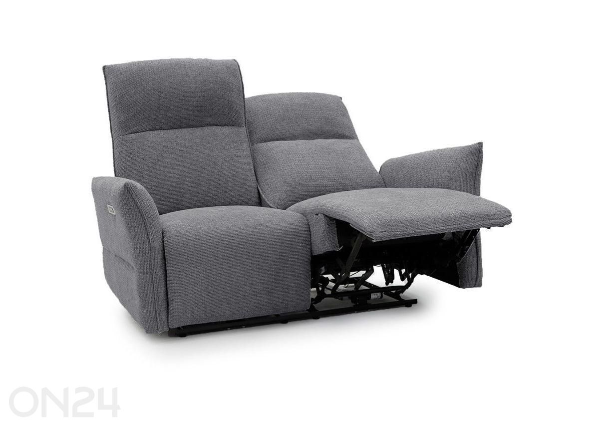 Recliner 2-paikkainen sohva Eleganz 2, tummanharmaa kuvasuurennos
