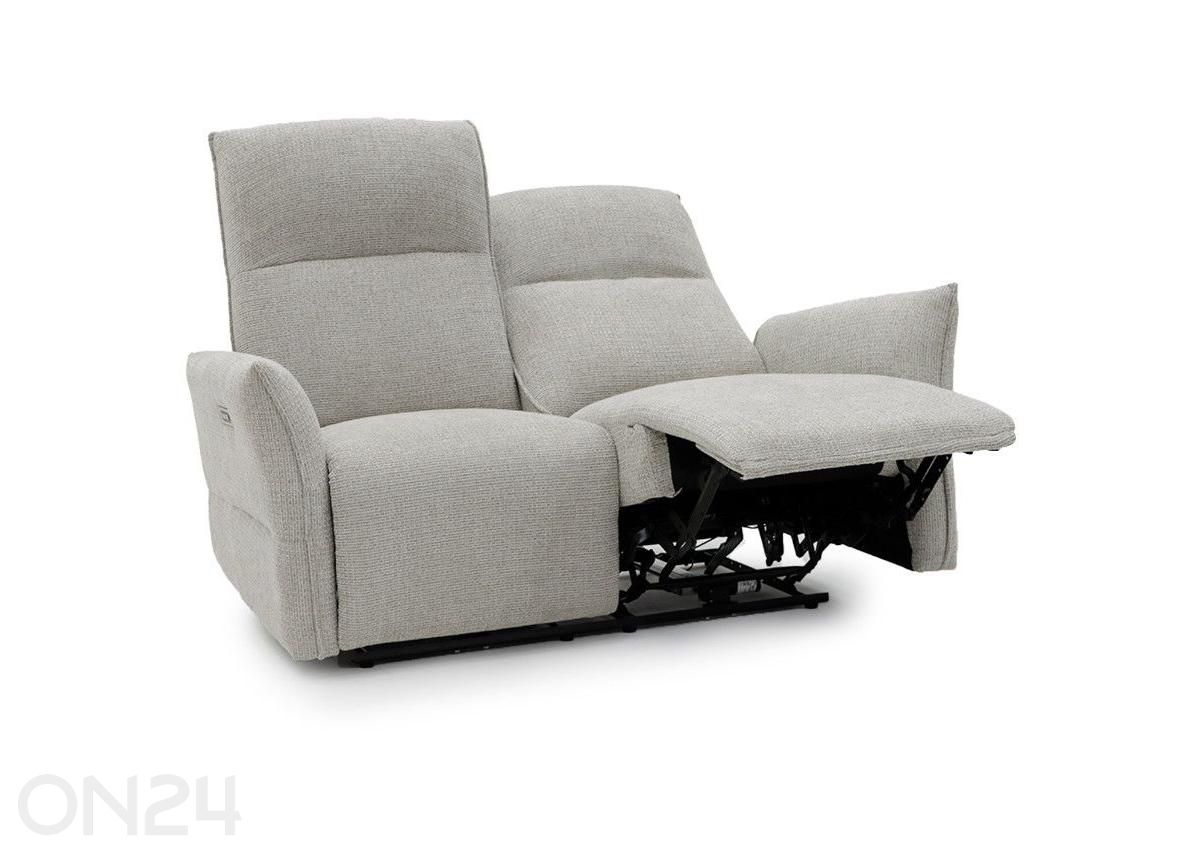 Recliner 2-paikkainen sohva Eleganz 2, vaaleanharmaa kuvasuurennos