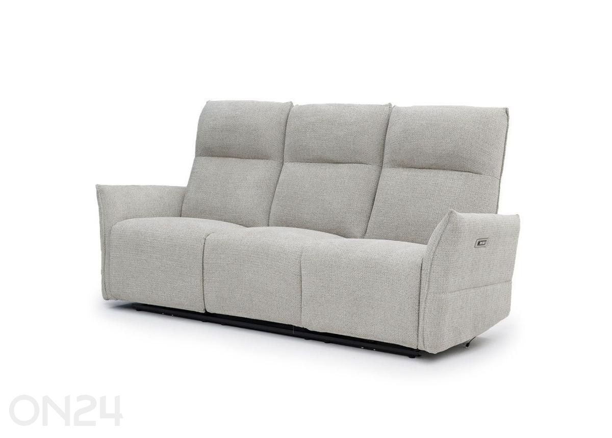 Recliner 3-paikkainen sohva Eleganz 3, vaaleanharmaa kuvasuurennos