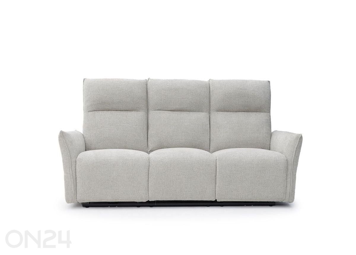 Recliner 3-paikkainen sohva Eleganz 3, vaaleanharmaa kuvasuurennos
