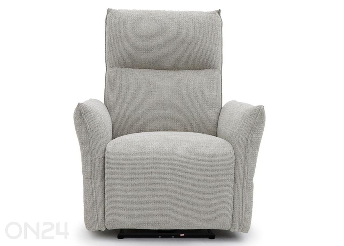 Recliner-nojatuoli Eleganz 1, vaaleanharmaa kuvasuurennos