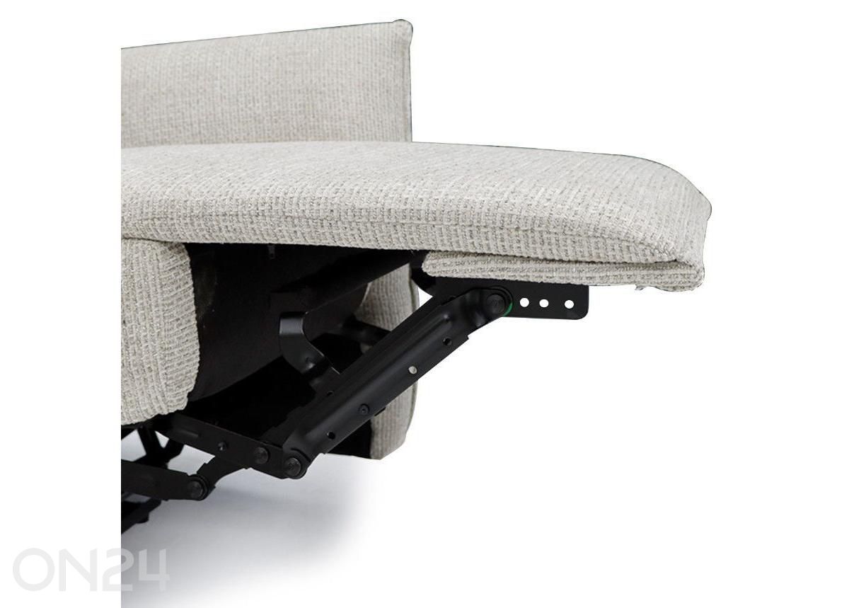 Recliner-nojatuoli Eleganz 1, vaaleanharmaa kuvasuurennos