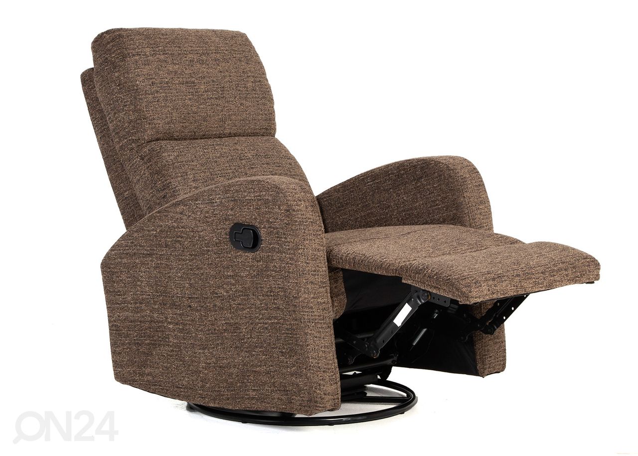 Recliner nojatuoli jalkatukimekanismilla (keinuva/ pyörivä) kuvasuurennos