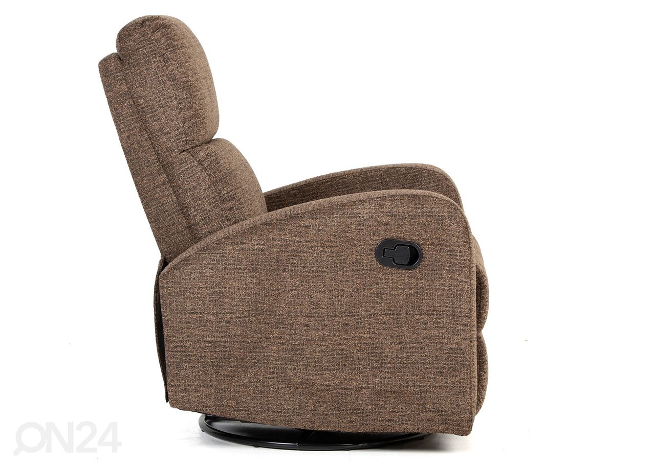 Recliner nojatuoli jalkatukimekanismilla (keinuva/ pyörivä) kuvasuurennos