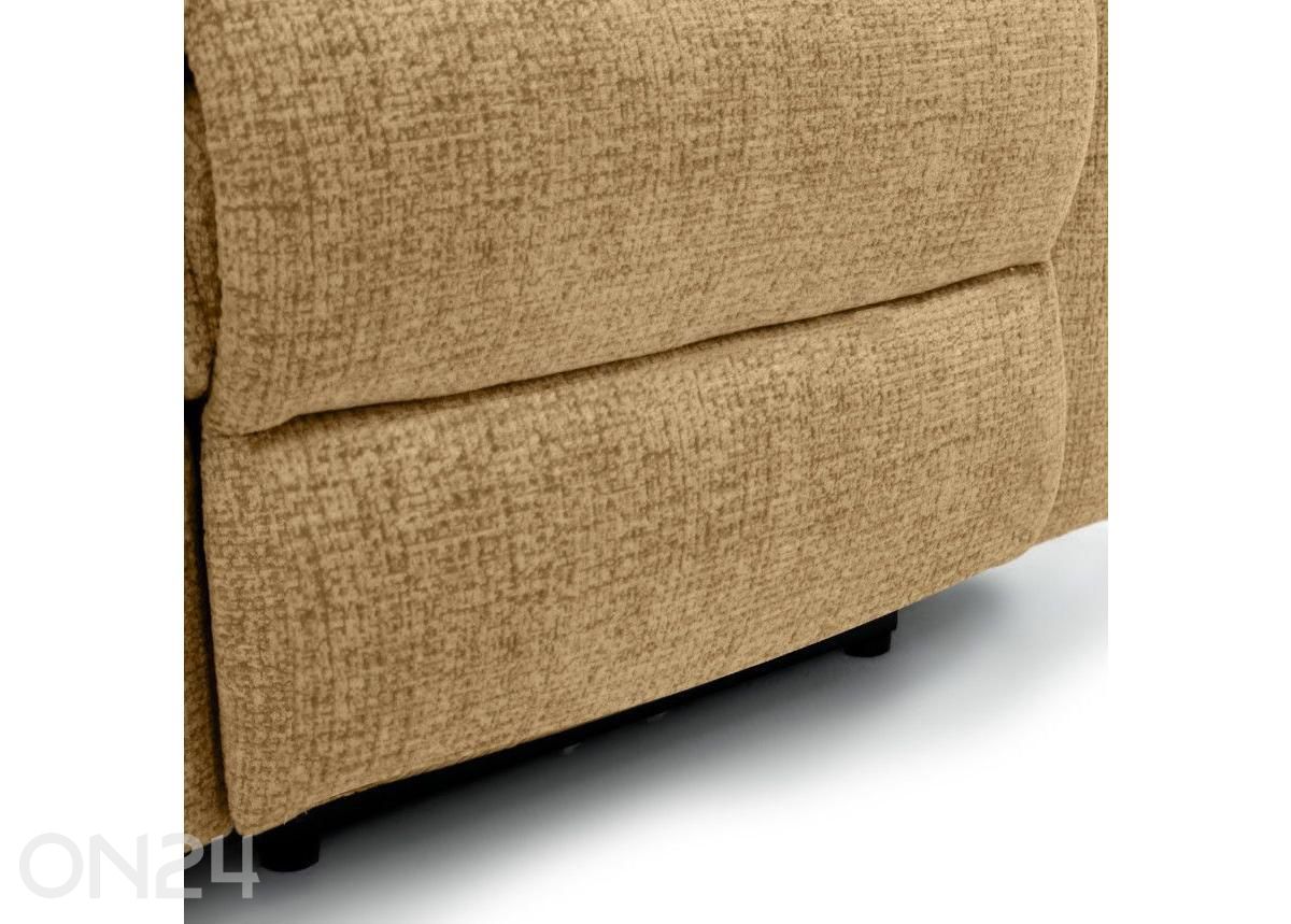 Recliner-nojatuoli Rosaalia, keltainen kuvasuurennos