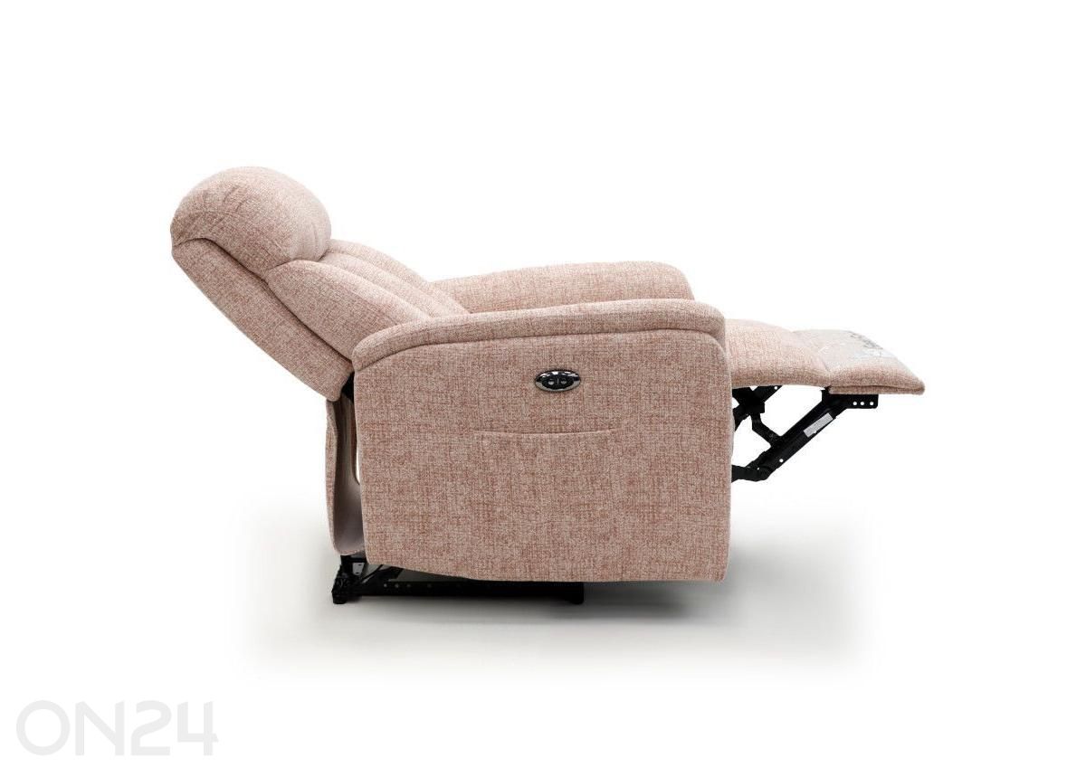 Recliner-nojatuoli Rosaalia, vaaleanpunainen kuvasuurennos