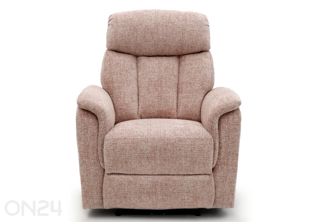 Recliner-nojatuoli Rosaalia, vaaleanpunainen kuvasuurennos