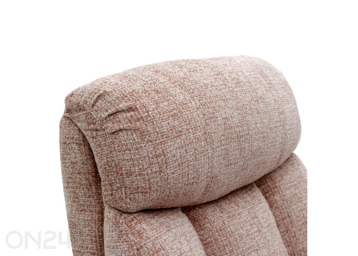 Recliner-nojatuoli Rosaalia, vaaleanpunainen kuvasuurennos
