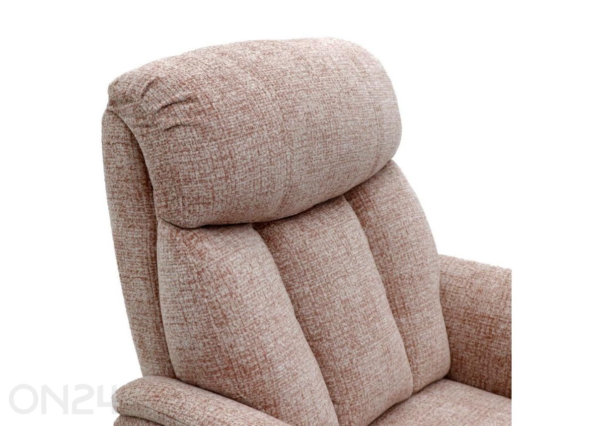 Recliner-nojatuoli Rosaalia, vaaleanpunainen kuvasuurennos