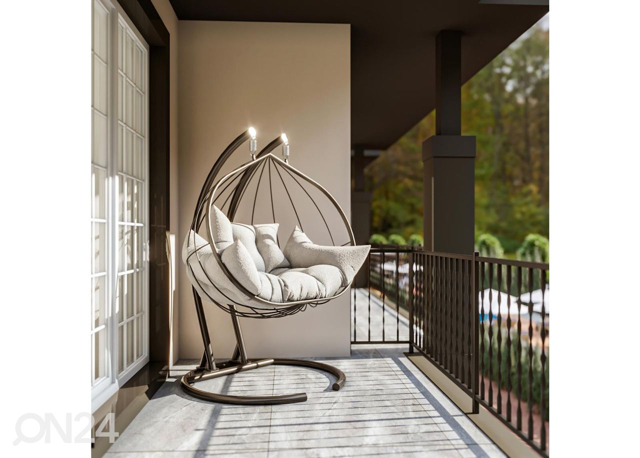 Riipputuoli kahdelle kuvasuurennos