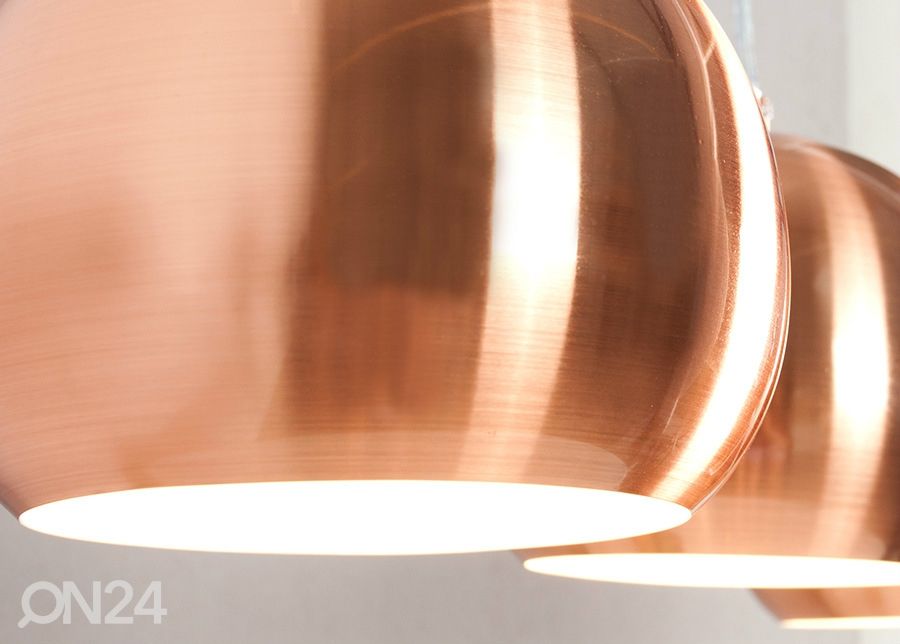 Riippuvalaisin Copper Ball kuvasuurennos