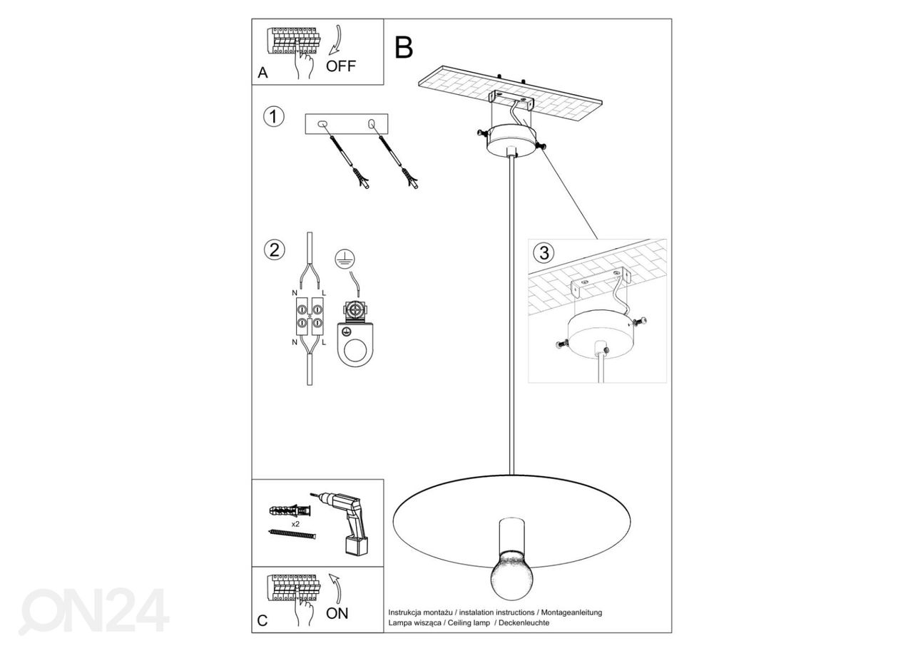 Riippuvalaisin Flavio kuvasuurennos
