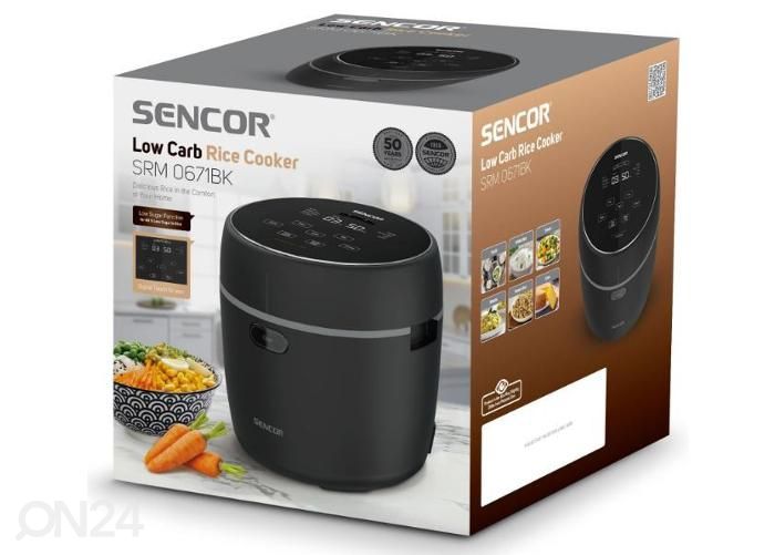 Riisinkeitin Sencor SRM0671BK kuvasuurennos