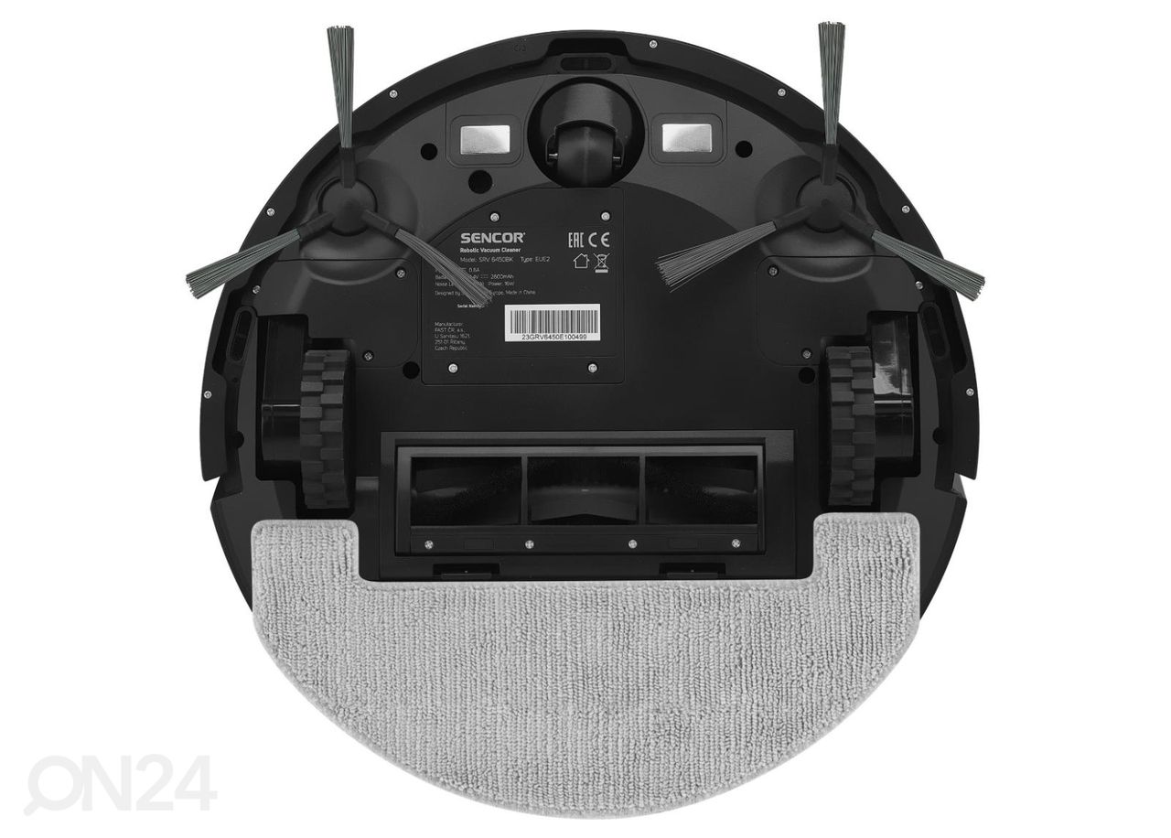 Robotti-imuri Sencor SRV6450, musta kuvasuurennos