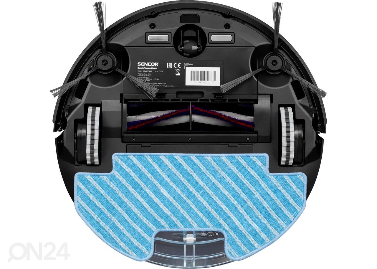 Robotti-imuri Sencor SRV8550BK Nav.16.0 kuvasuurennos