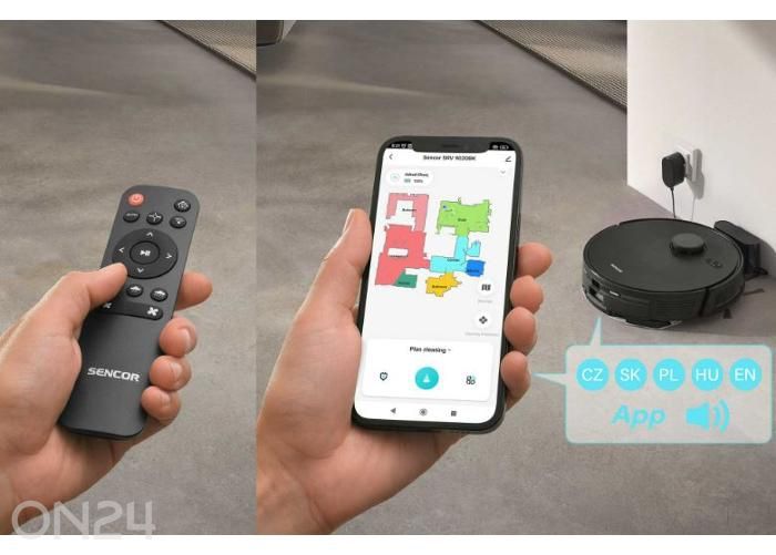 Robotti-imuri Sencor SRV9020BK kuvasuurennos