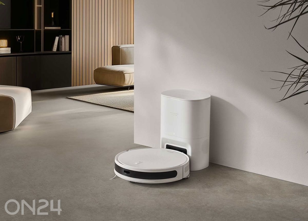 Robotti-imuri tyhjennysasemalla Sencor SRV7485WH kuvasuurennos