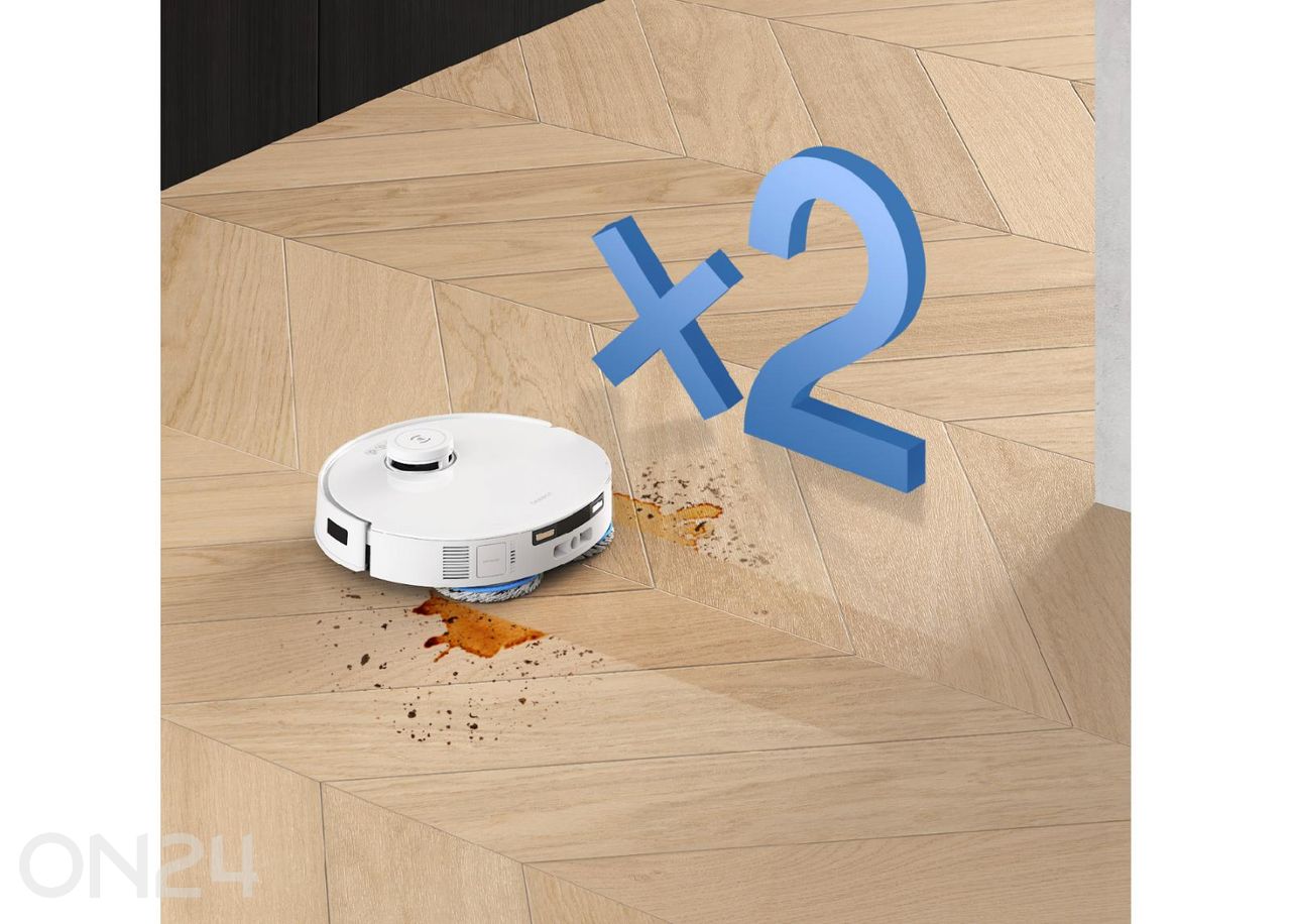 Robottipölynimuri Ecovacs Deebot T30C PRO WHITE EU kuvasuurennos