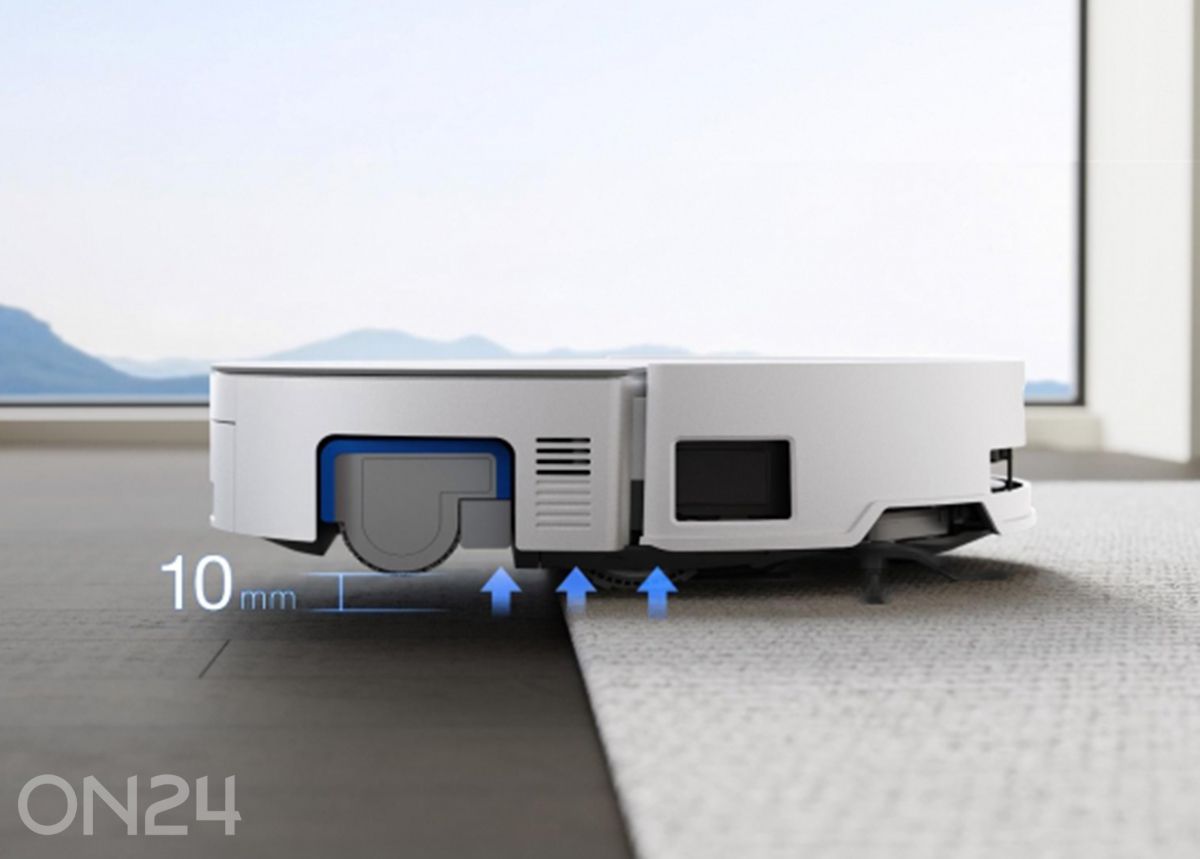 Robottipölynimuri Ecovacs Deebot X8 OMNI, märkä- ja kuivapesu, valkoinen kuvasuurennos