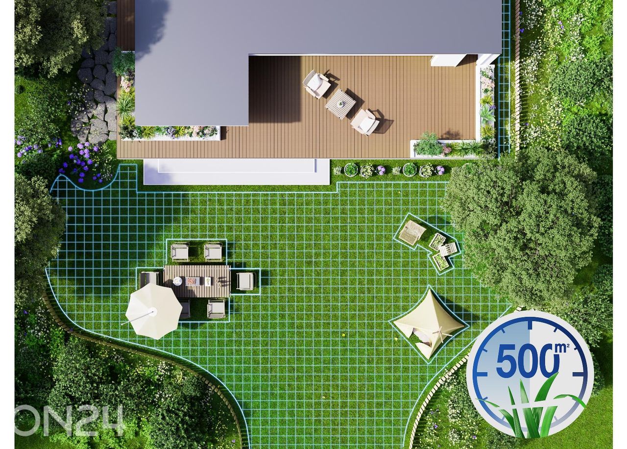 Robottipölynimuri Ecovacs Goat 0500 Panorama kuvasuurennos
