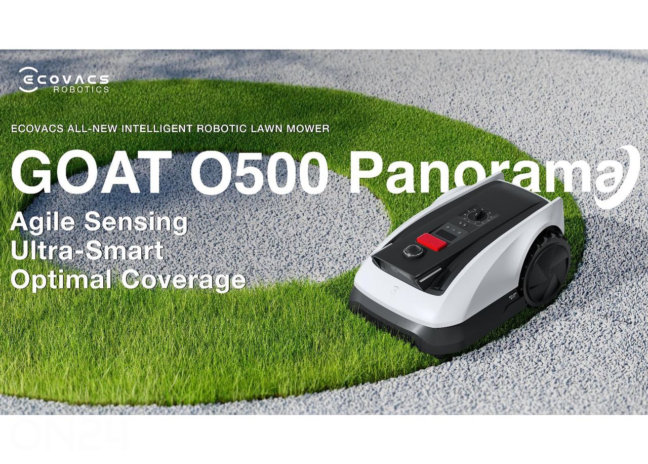 Robottipölynimuri Ecovacs Goat 0500 Panorama kuvasuurennos