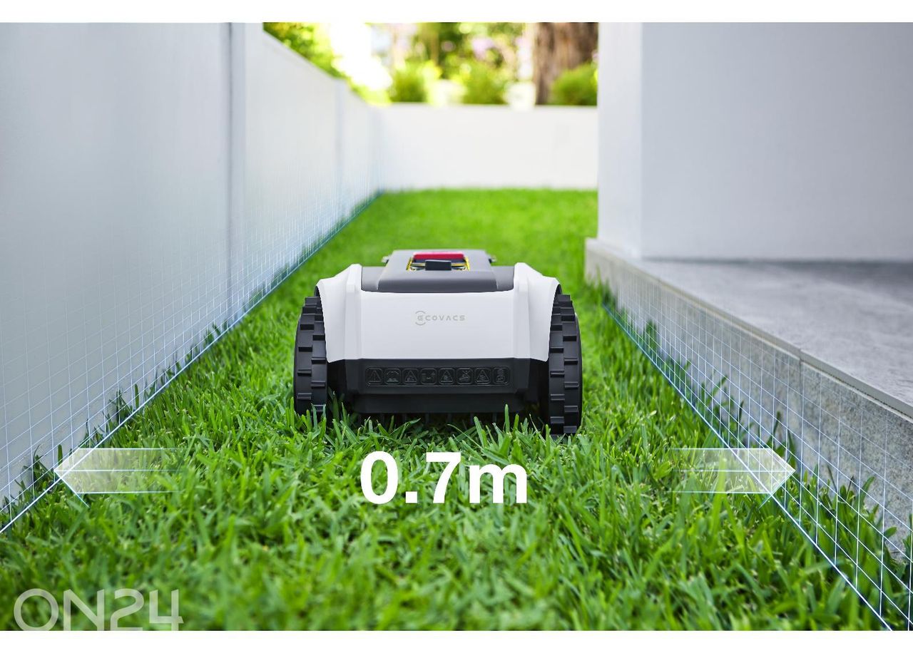 Robottiruohonleikkuri Ecovacs Goat 0800 RTK kuvasuurennos