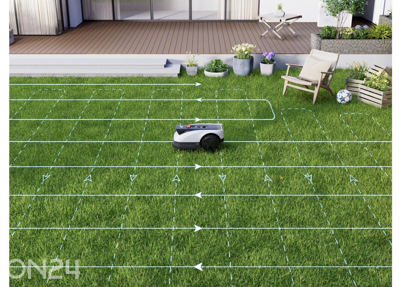 Robottiruohonleikkuri Ecovacs Goat 0800 RTK kuvasuurennos