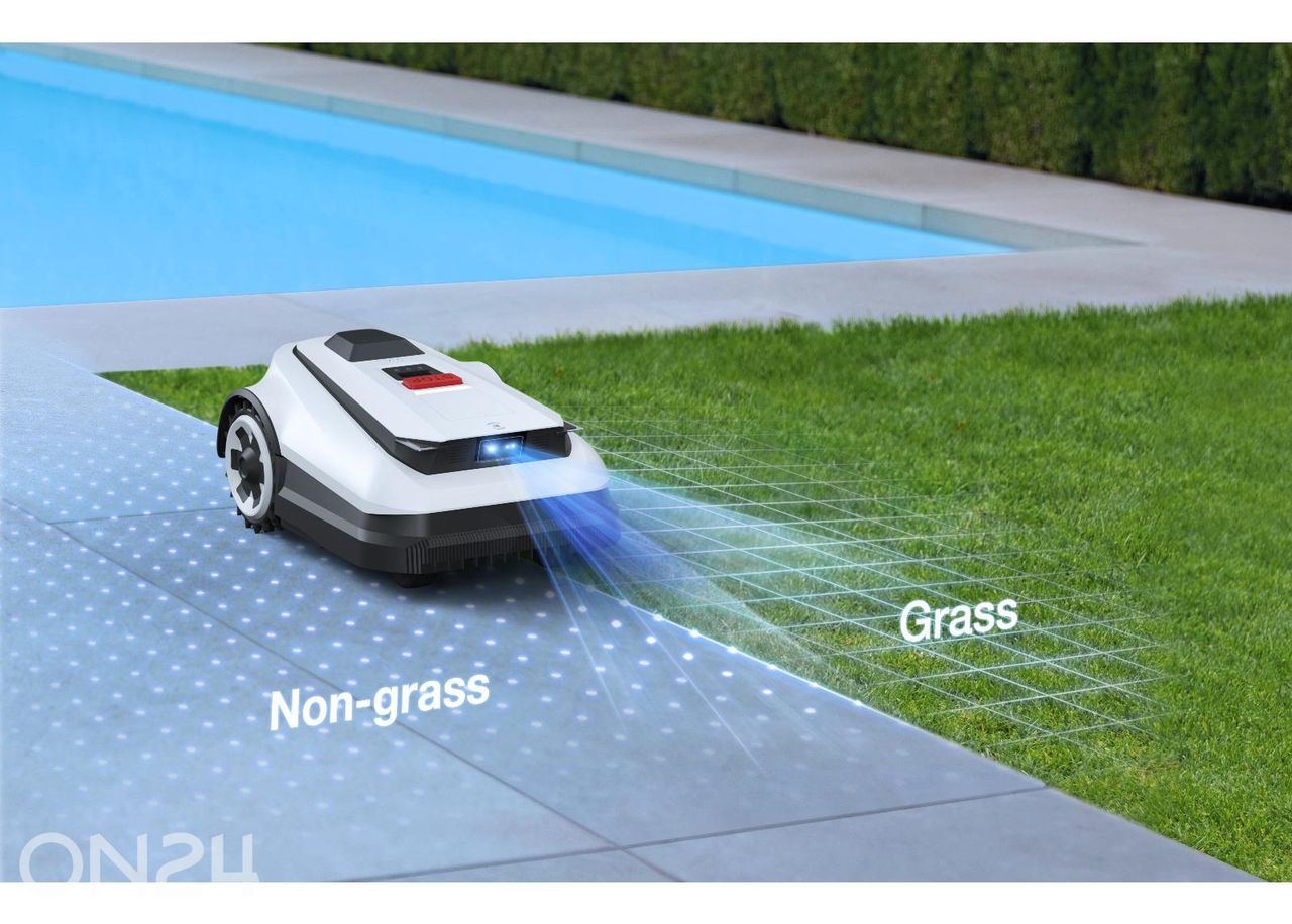 Robottiruohonleikkuri Ecovacs Goat A1600RTK kuvasuurennos