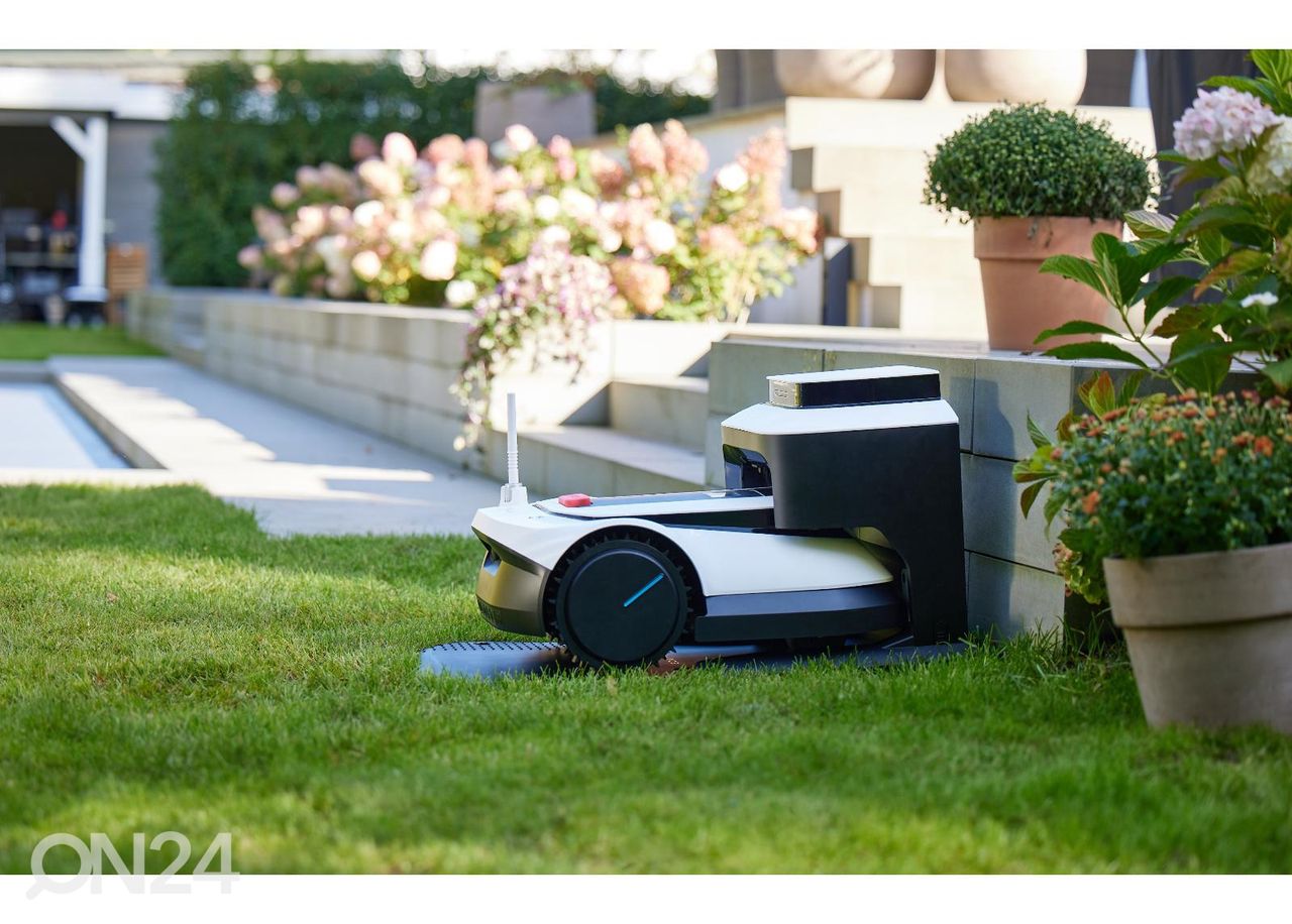 Robottiruohonleikkuri Ecovacs Goat G1-2000, musta/valkoinen kuvasuurennos