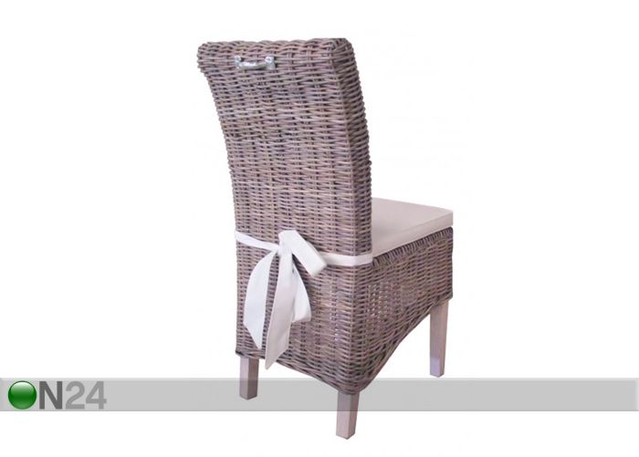 Rottinki tuoli SAVONA + pehmuste kuvasuurennos