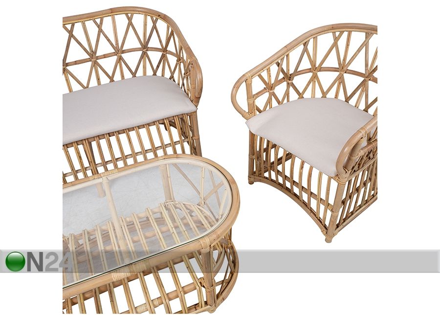 Rottinkikalusteet Acapulco kuvasuurennos