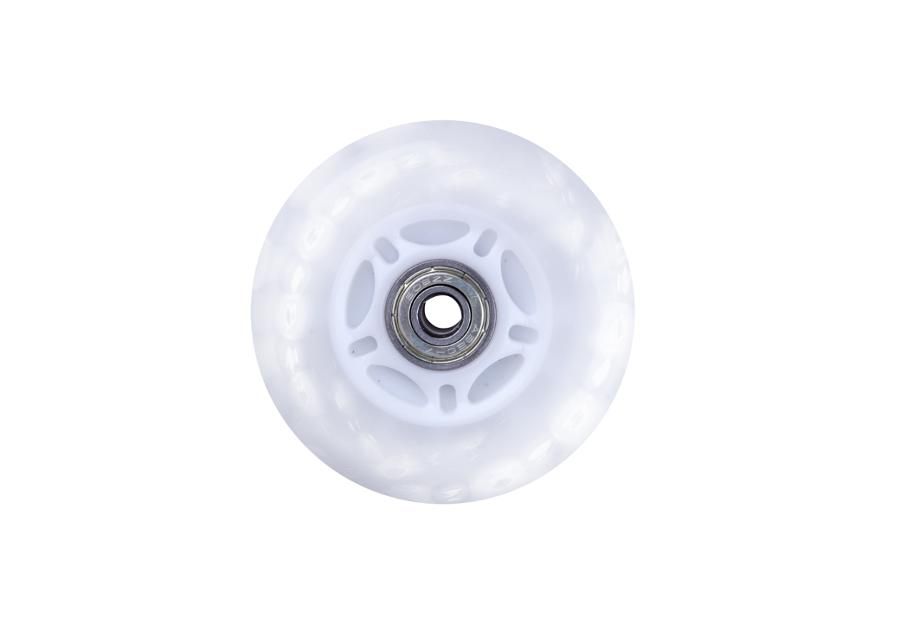 Rullaluistimen pyörä LED valoilla ja laakerilla 70 * 24 mm PK ABEC 5 s Insportline kuvasuurennos