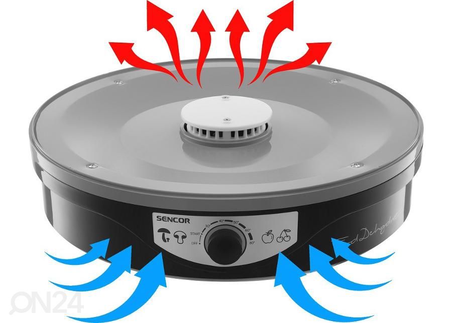Ruokakuivuri Sencor SFD3109BK kuvasuurennos