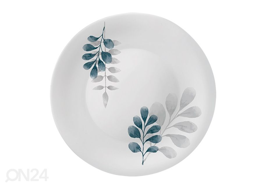 Ruokalautanen Botanica Blu, Ø 27 cm, 4 kpl kuvasuurennos