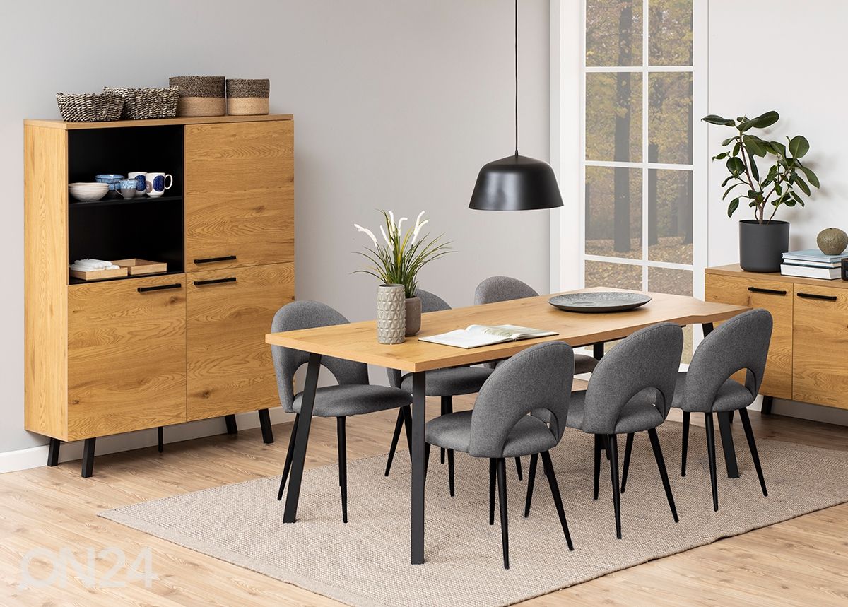 Ruokapöydän tuolit Ayla, 2 kpl kuvasuurennos